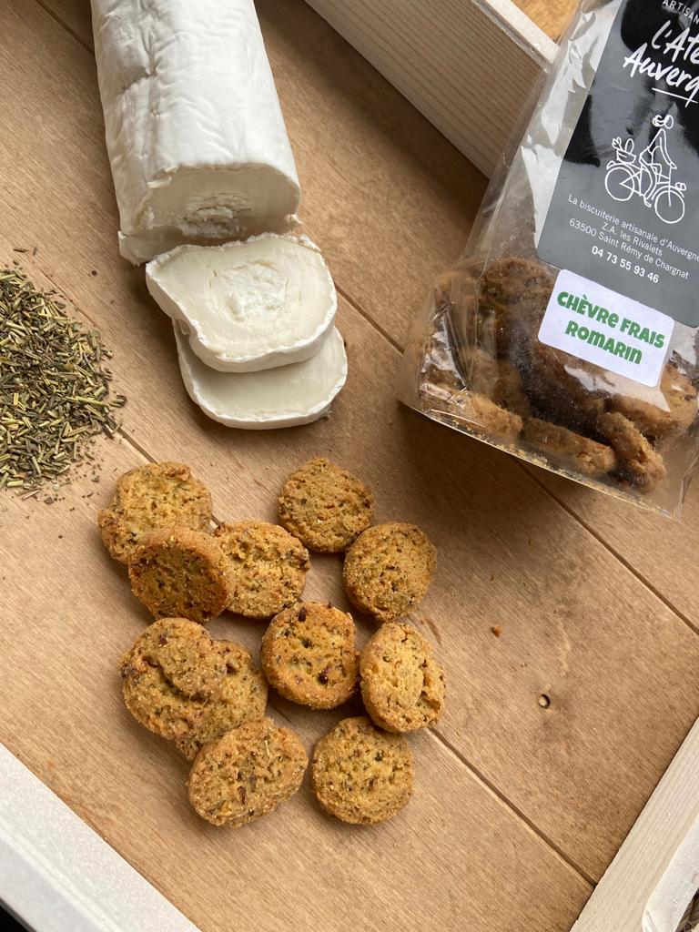 L’Atelier Auvergnat, des biscuits croquants sucrés et salés “comme à la maison”