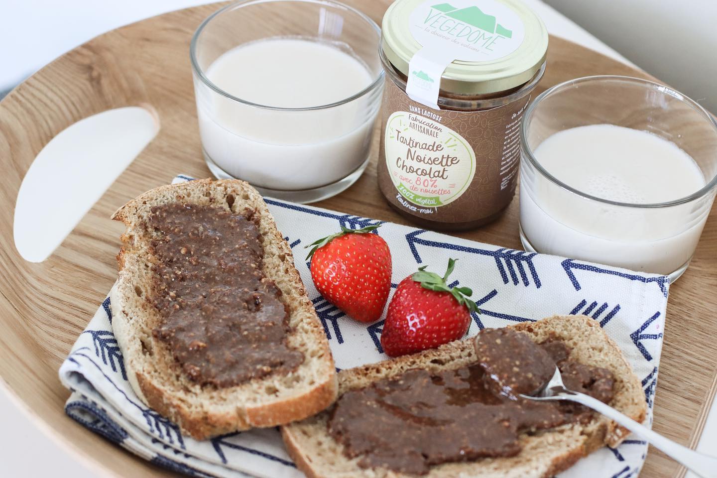 C’est l’heure du petit déjeuner ou de la pause goûter avec Vegedome !